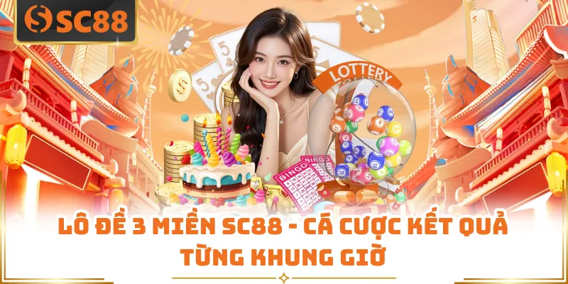 Lô Đề 3 Miền SC88 - Cá Cược Kết Quả Từng Khung Giờ